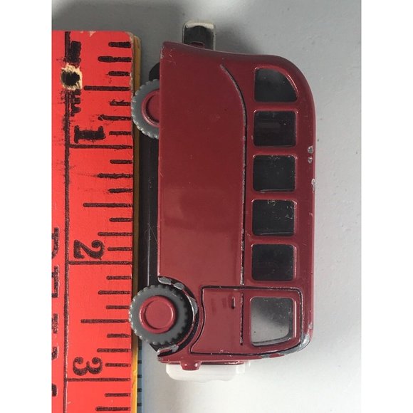 THOMAS TRAIN Take Along N Play Die Cast BERTIE THE BUS Car Vintage - Picture 11 of 12